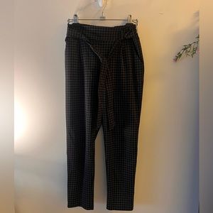 No Tag plaid trousers